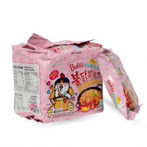 Samyang Noodles Hot Chicken Ramen Carbonara  (130Gx 5P)