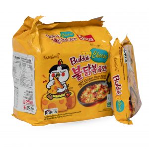 Samyang Noodles Hot Chicken Ramen Cheese  (140Gx 5P)