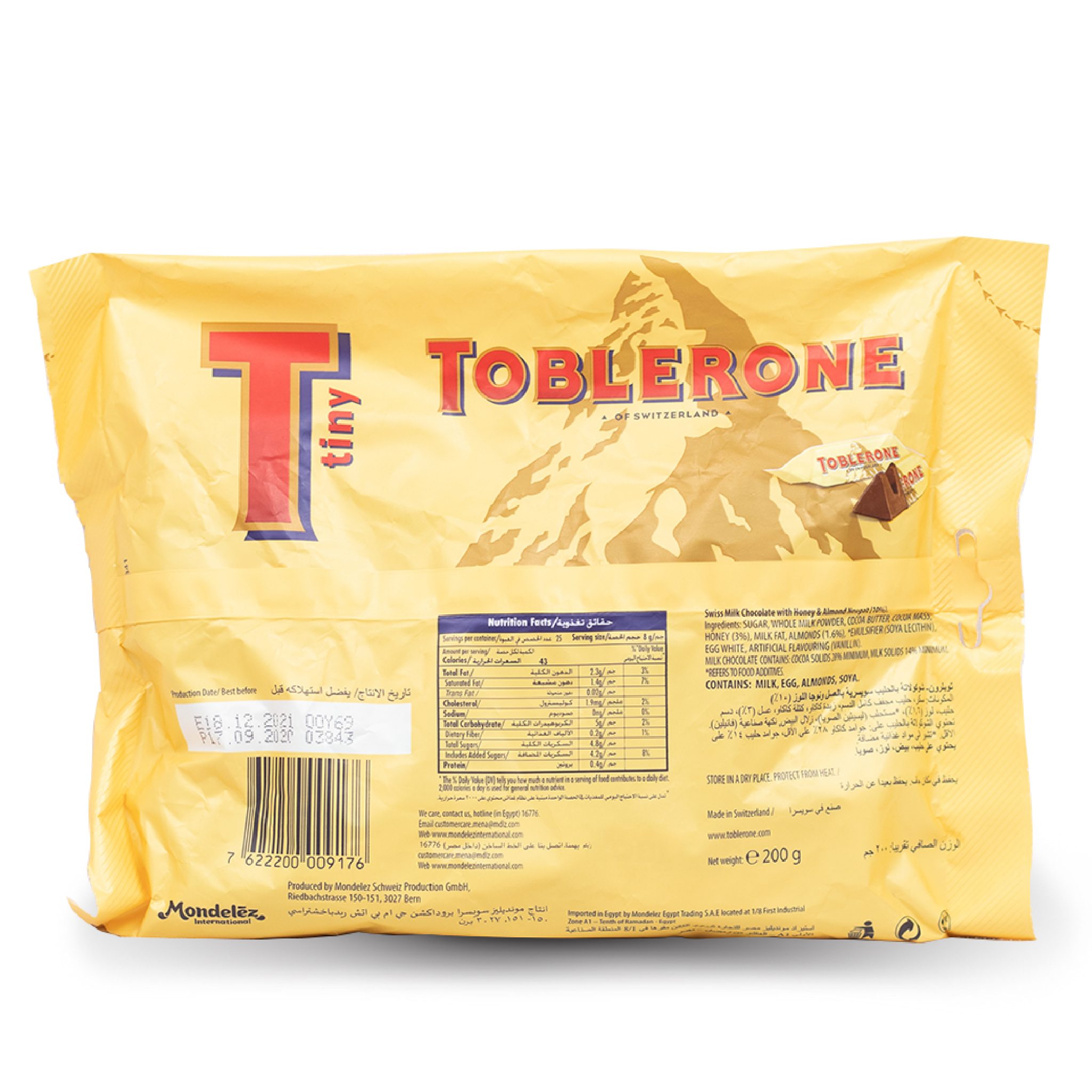 Toblerone Pack 200g Mawola Traders