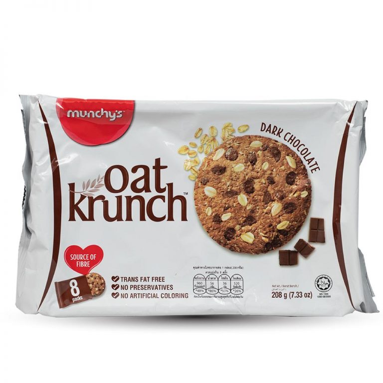 Munchys Oat Krunch Dark Chocolate 208g Mawola Traders